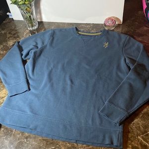 Browning Crew Neck sweatshirt -mens xl-worn 1x-EUC!